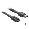 Delock Kabel SATA 3 Gb/s Buchse - eSATA Buchse 1 m schwarz