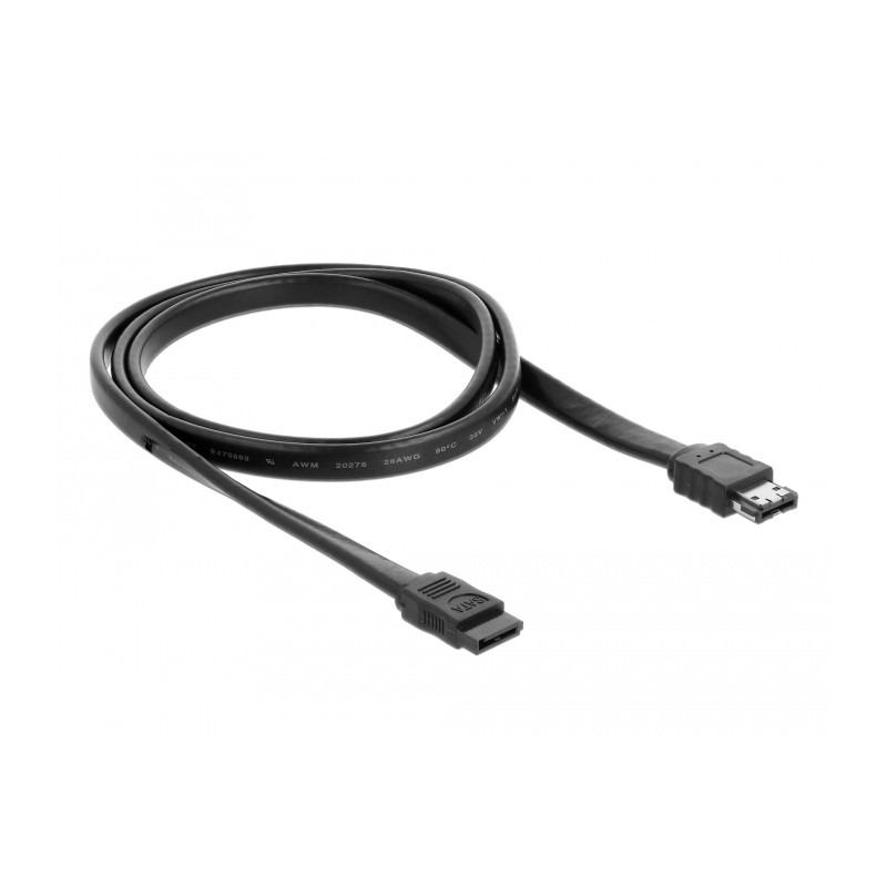 Delock Kabel SATA 3 Gb/s Buchse - eSATA Buchse 1 m schwarz