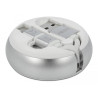 Delock USB 2 in 1 Aufrollkabel Typ-A zu Micro-B und USB-C™ weiß / silber