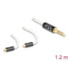 Delock Audio Kabel 4,4 mm 5 Pin Klinkenstecker zu 2 x MMCX Stecker 1,20 m