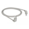 Delock Netzwerkkabel RJ45 Cat.6 S/FTP oben / unten gewinkelt 1 m