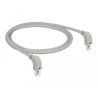 Delock Netzwerkkabel RJ45 Cat.6A S/FTP unten / unten gewinkelt 1 m