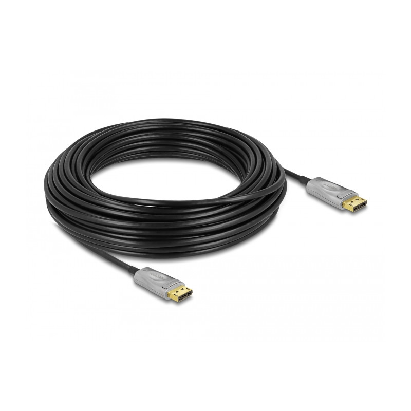 Delock Aktives Optisches Kabel DisplayPort 1.4 8K 20 m
