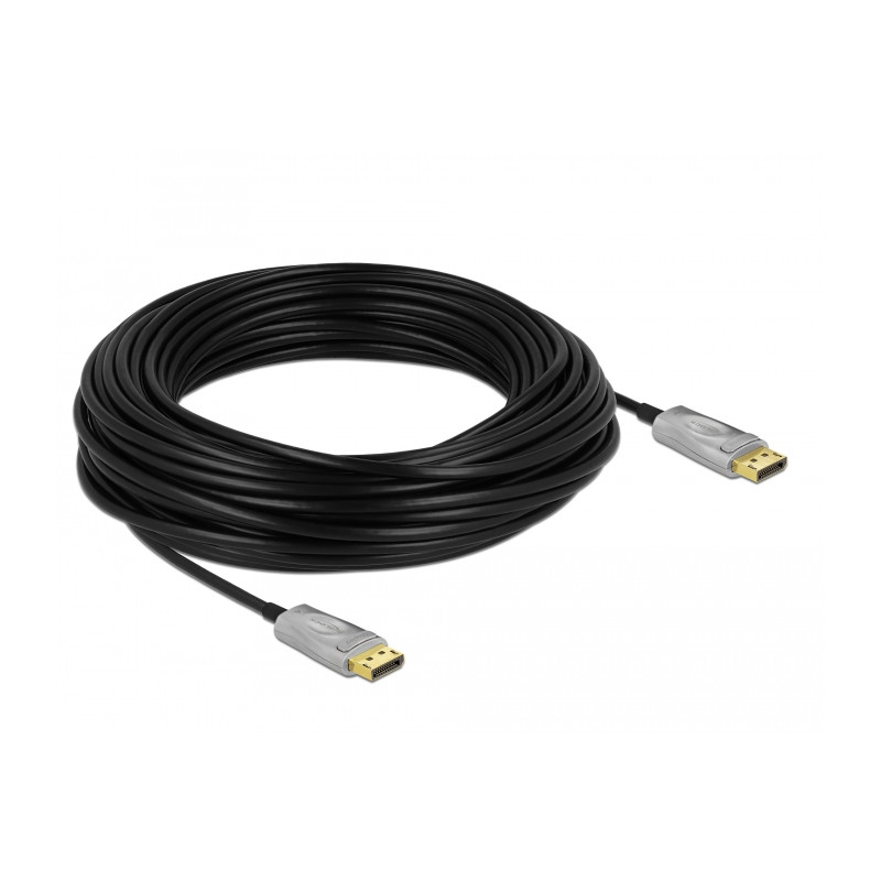 Delock Aktives Optisches Kabel DisplayPort 1.4 8K 25 m