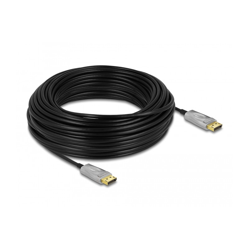 Delock Aktives Optisches Kabel DisplayPort 1.4 8K 30 m