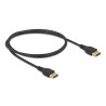 Delock DisplayPort Kabel 8K 60 Hz 1 m DP 8K zertifiziert ohne Einrastfunktion