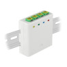 Delock LWL Anschlussdose für Hutschiene 4 x SC Simplex oder LC Duplex