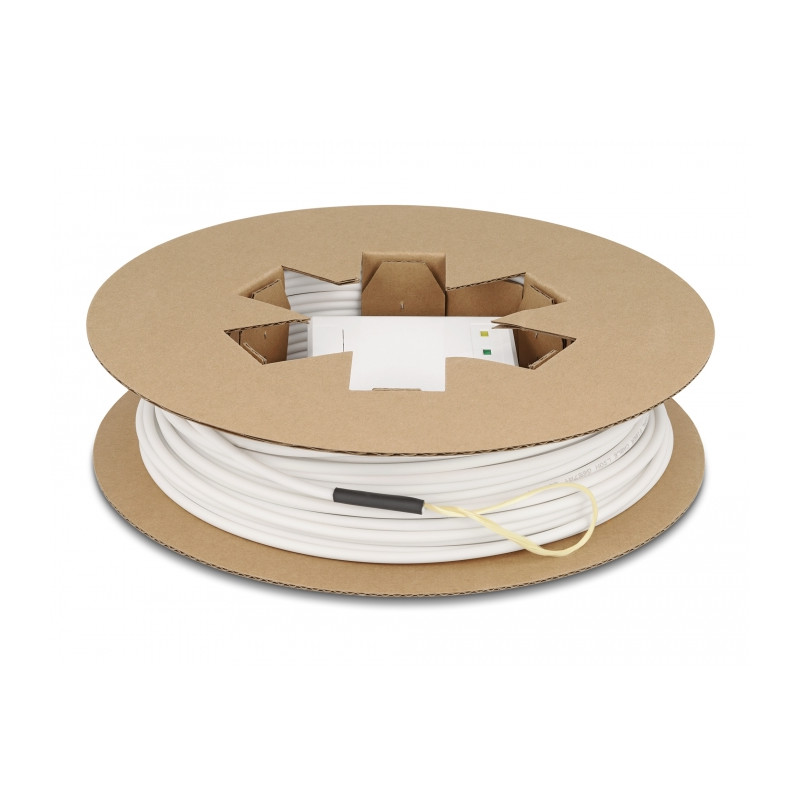 Delock LWL Anschlussdose 2 x SC/APC Simplex mit Verlegekabel Set 40 m