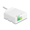 Delock LWL Anschlussdose 2 x SC/APC Simplex mit Verlegekabel Set 40 m