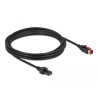 Delock PoweredUSB Kabel Stecker 24 V zu 2 x 4 Pin Stecker 4 m für POS Drucker und Terminals