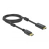 Delock Aktives DisplayPort 1.2 zu HDMI Kabel 4K 60 Hz 2 m
