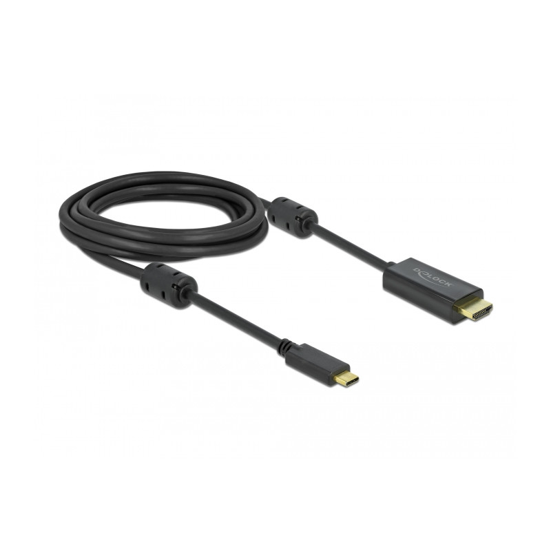 Delock Aktives USB Type-C™ zu HDMI Kabel (DP Alt Mode) 4K 60 Hz 3 m