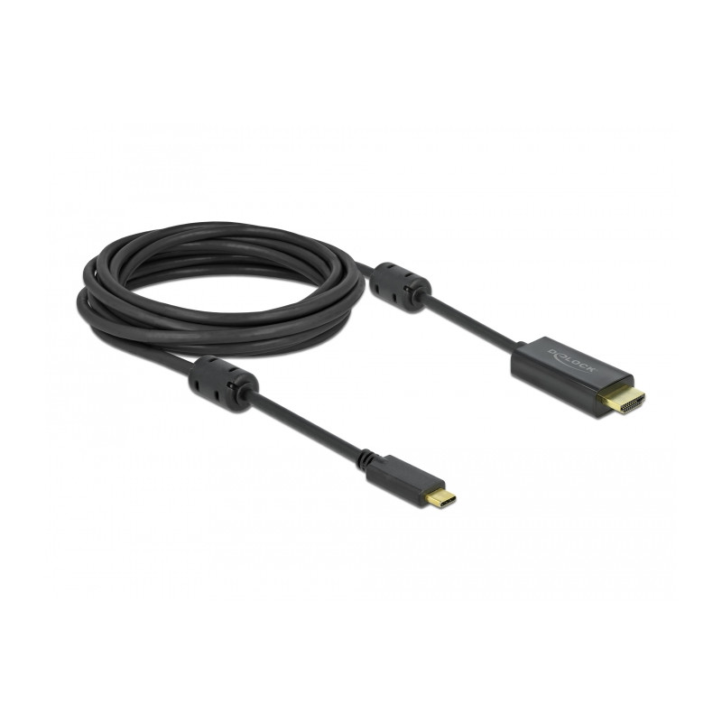 Delock Aktives USB Type-C™ zu HDMI Kabel (DP Alt Mode) 4K 60 Hz 5 m