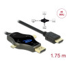 Delock 3 in 1 Monitorkabel mit USB-C™ / DisplayPort / mini DisplayPort Eingang auf HDMI Ausgang mit 4K 60 Hz