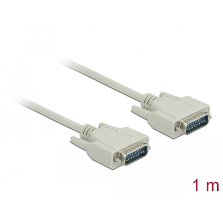Delock Serielles Kabel D-Sub15 Stecker zu Stecker 1 m