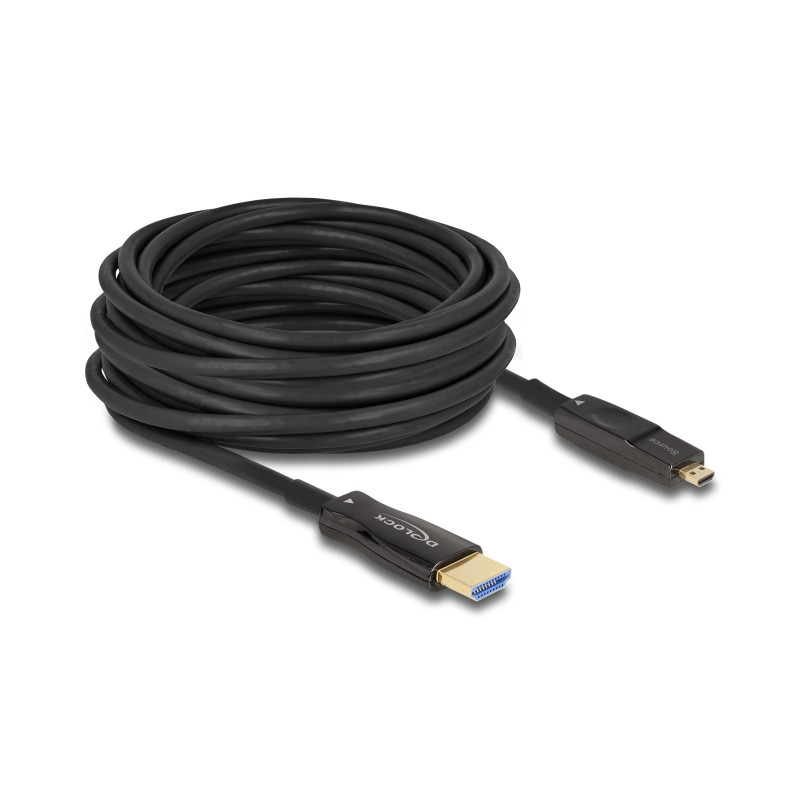Delock Aktives Optisches 5 in 1 HDMI Kabel 8K 60 Hz 10 m
