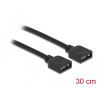 Delock RGB Anschlusskabel 3 Pin für 5 V RGB / ARGB LED Beleuchtung 30 cm