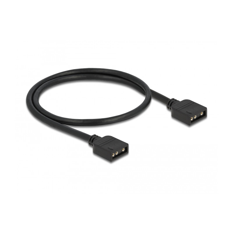 Delock RGB Anschlusskabel 3 Pin für 5 V RGB / ARGB LED Beleuchtung 30 cm