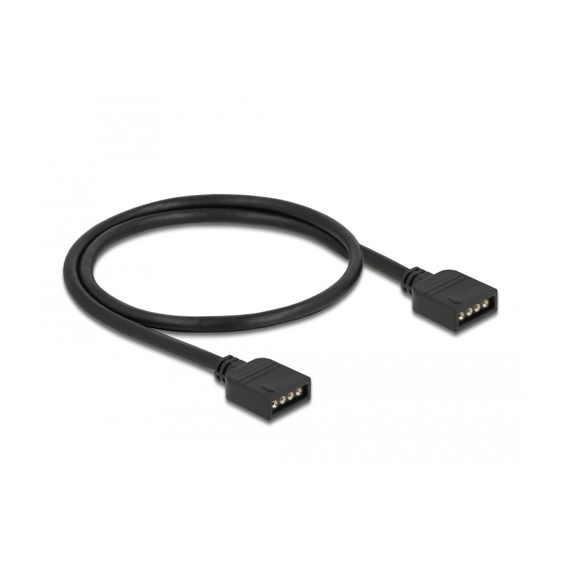 Delock RGB Anschlusskabel 4 Pin für 12 V RGB LED Beleuchtung 30 cm