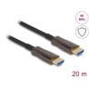 Delock Aktives Optisches HDMI Kabel mit Metallarmierung 8K 60 Hz 20 m