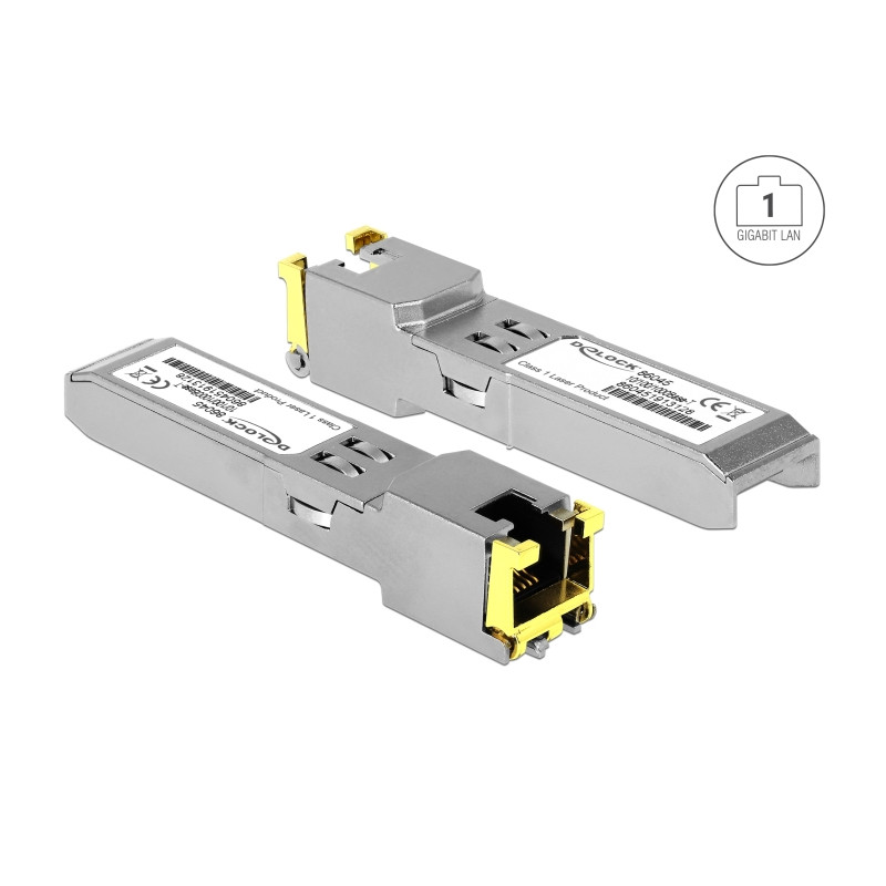 Delock SFP Modul 10/100/1000Base-T RJ45