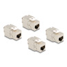 Delock Keystone Modul RJ45 Buchse Cat.6A STP 4 Stück