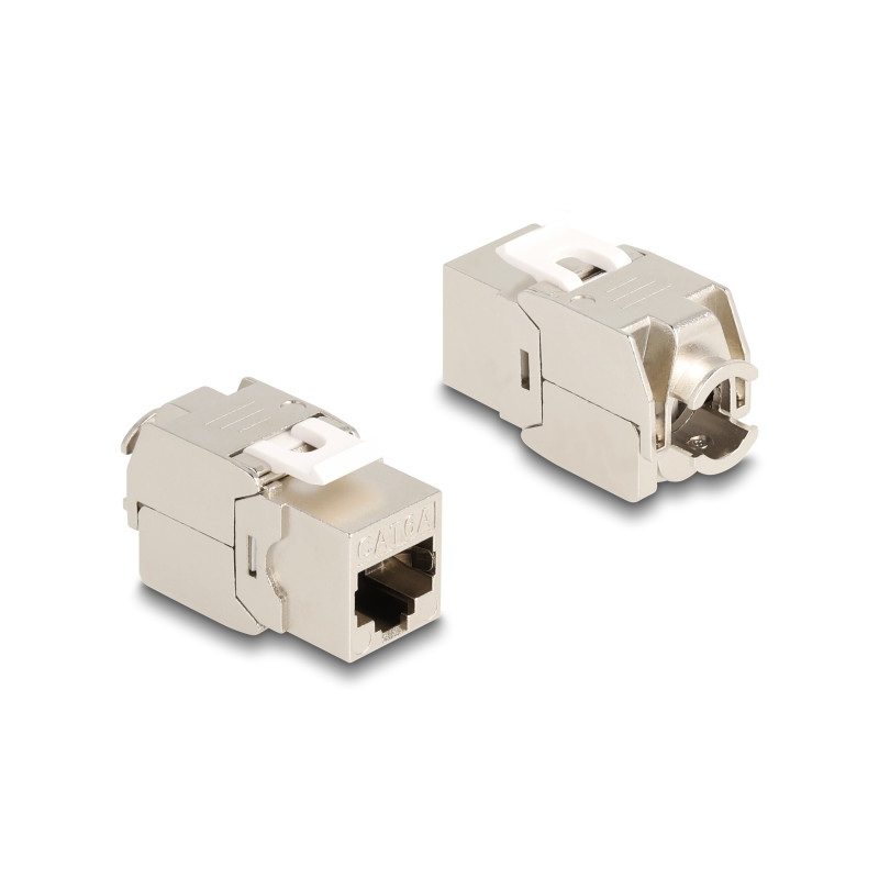 Delock Keystone Modul RJ45 Buchse Cat.6A STP 4 Stück