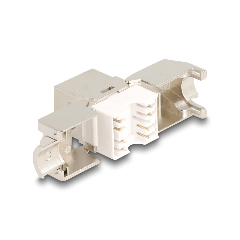 Delock Keystone Modul RJ45 Buchse Cat.6A STP 4 Stück