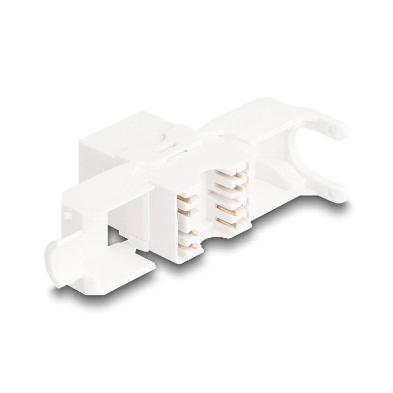 Delock Keystone Modul RJ45 Buchse Cat.6A UTP 4 Stück
