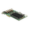 Delock PCI Express x4 Netzwerkkarte Gigabit LAN 4 x M12 mit PoE+ i350