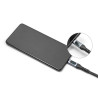 Delock USB 40 Gbps Daten- und Schnellladekabel koaxial 1 m 8K 60 Hz USB PD 3.1 Extended Power Range 240 W