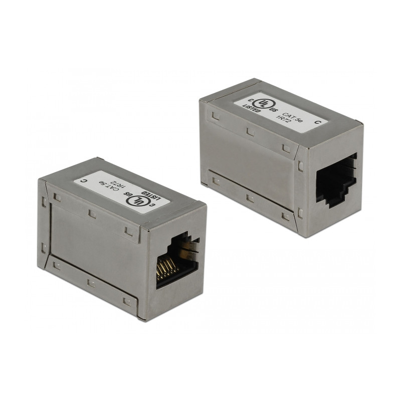 Delock Adapter RJ45 Buchse - RJ45 Buchse Cat.5e STP