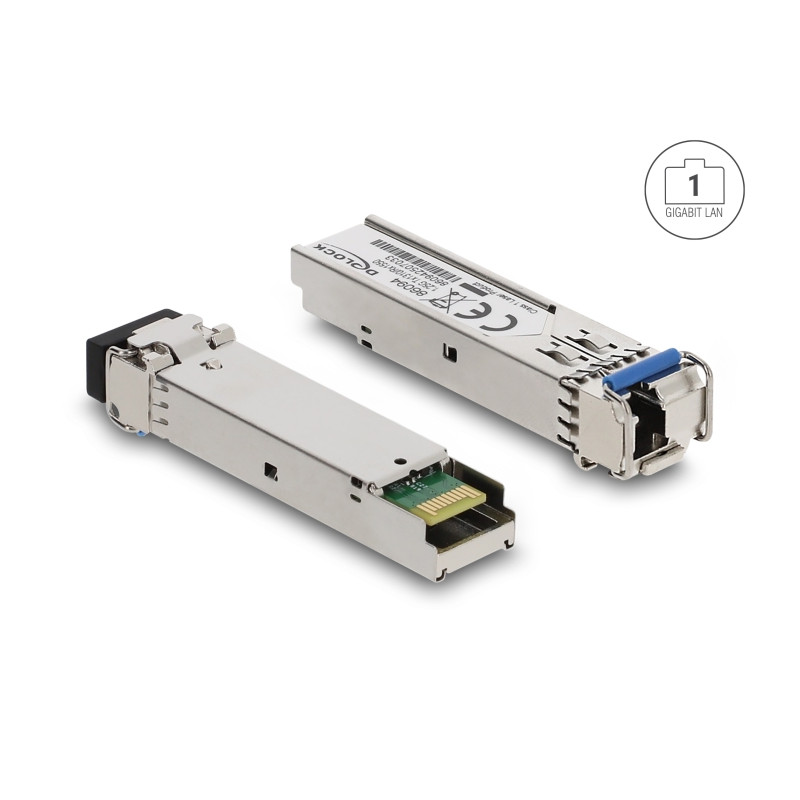 Delock SFP Modul 1000Base-BX SM TX 1310 / RX 1550 nm DDM