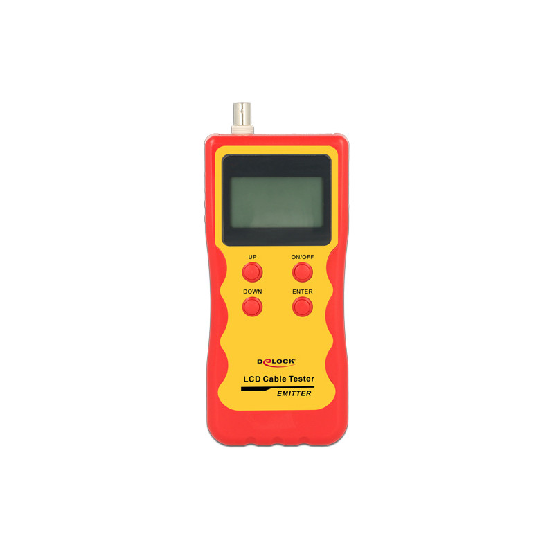 Delock LCD Kabeltester RJ45 / RJ12 / BNC / USB