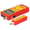 Delock LCD Kabeltester RJ45 / RJ12 / BNC / USB