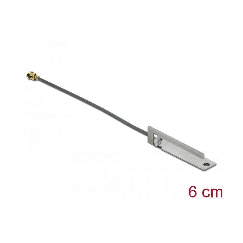 Delock WLAN 802.11 b/g/n Antenne I-PEX Inc., MHF® I Stecker 3 dBi 6 cm PIFA 805 intern