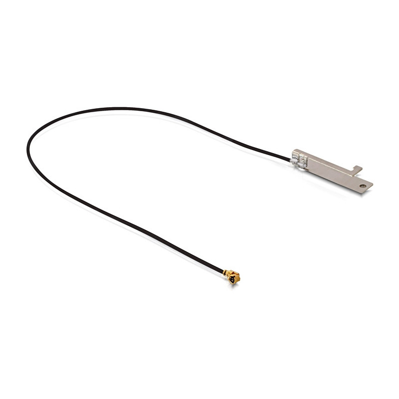 Delock WLAN 802.11 b/g/n Antenne I-PEX Inc., MHF® I Stecker 3 dBi 20 cm PIFA 701 intern