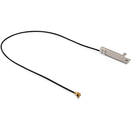 Delock WLAN 802.11 b/g/n Antenne I-PEX Inc., MHF® I Stecker 3 dBi 20 cm PIFA 701 intern
