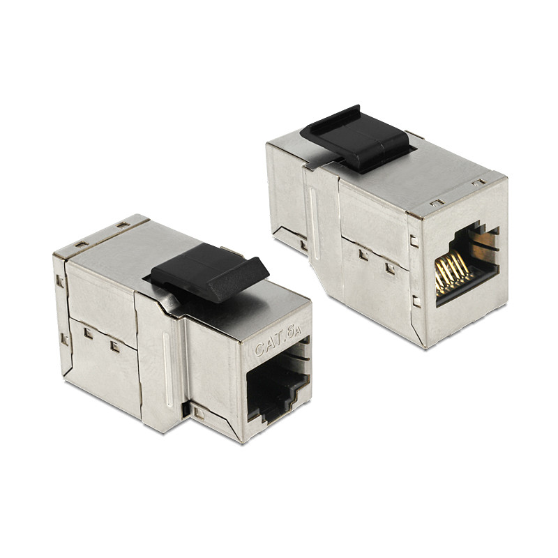 Delock Keystone Modul RJ45 Buchse - RJ45 Buchse Cat.6A