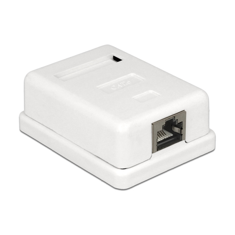 Delock Netzwerk Anschlussdose 1 Port Cat.6