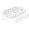 Delock Keystone Leergehäuse 12 Port