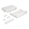 Delock Keystone Leergehäuse 12 Port