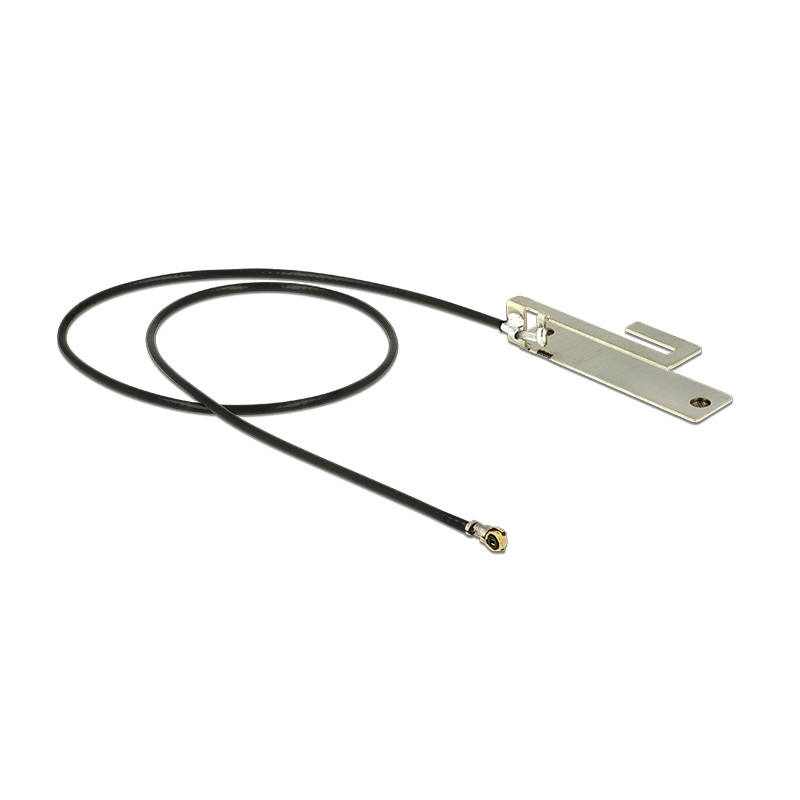 Delock WLAN 802.11 b/g/n Antenne I-PEX Inc., MHF® 4L Stecker 3 dBi 25 cm PIFA intern