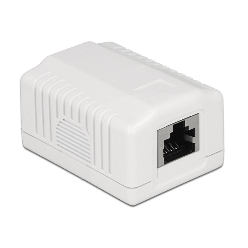 Delock Netzwerk Anschlussdose 1 Port Cat.6A LSA