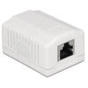 Delock Netzwerk Anschlussdose 1 Port Cat.6A LSA