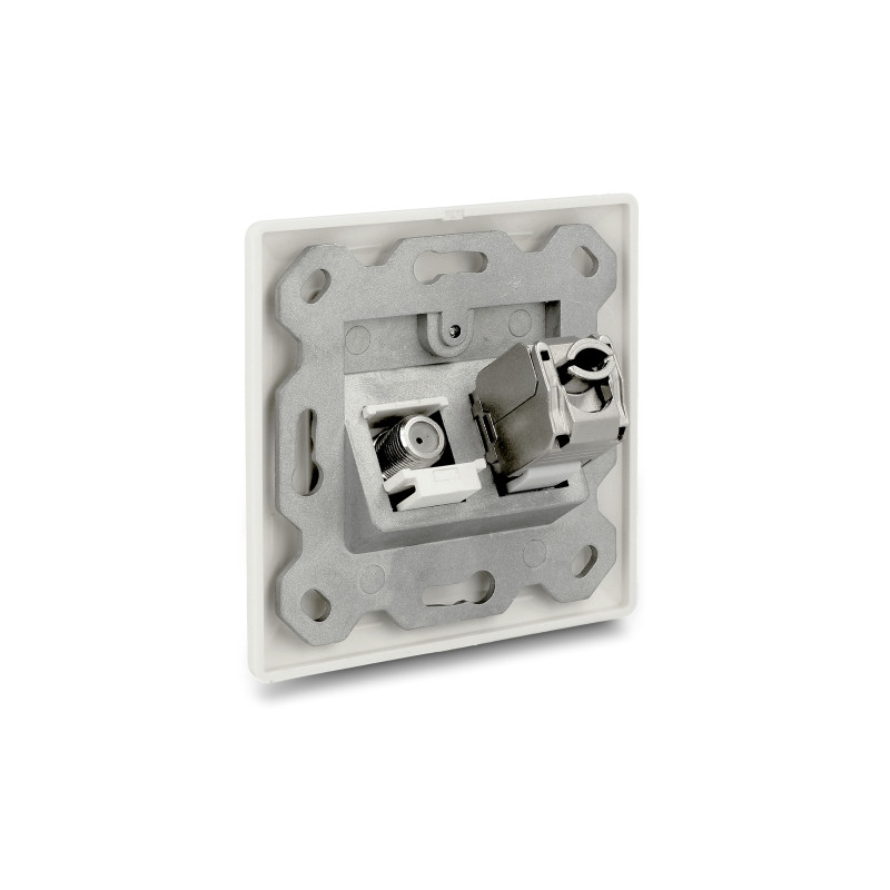 Delock Keystone Anschlussdose 2 Port