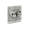 Delock Keystone Anschlussdose 2 Port