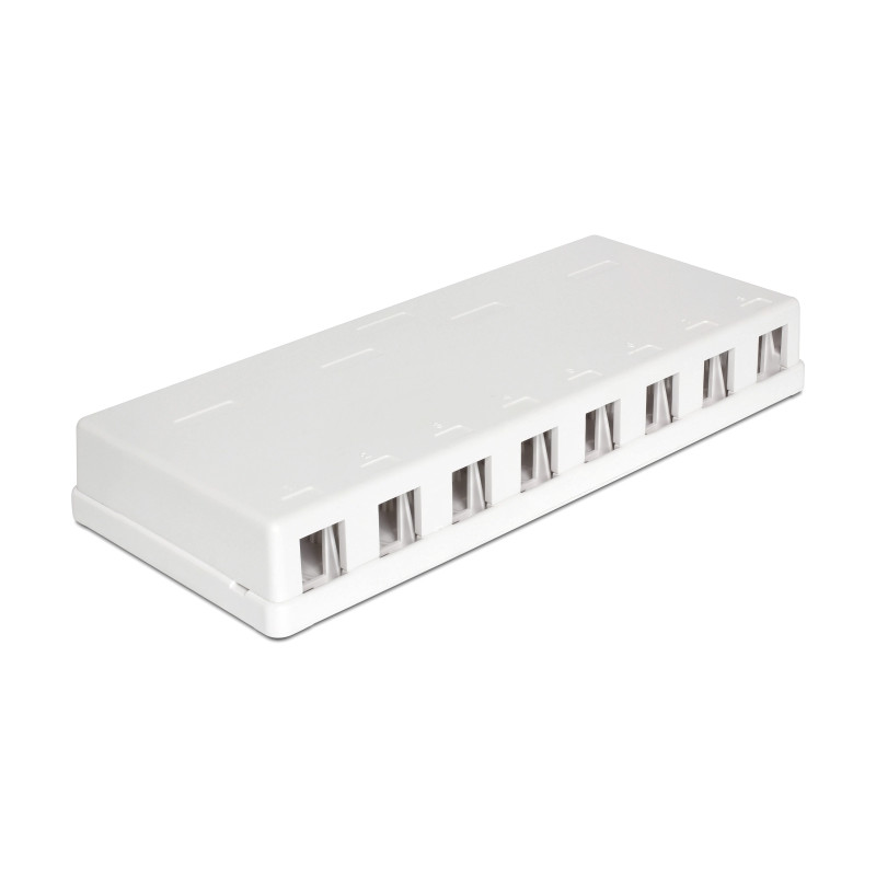 Delock Keystone Leergehäuse 8 Port