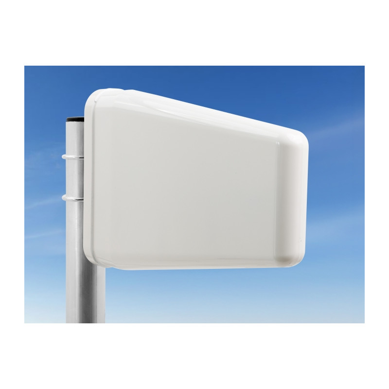 Delock LTE Antenne SMA Stecker 7 - 9 dBi direktional mit Anschlusskabel (RG-58, 5 m) weiß outdoor