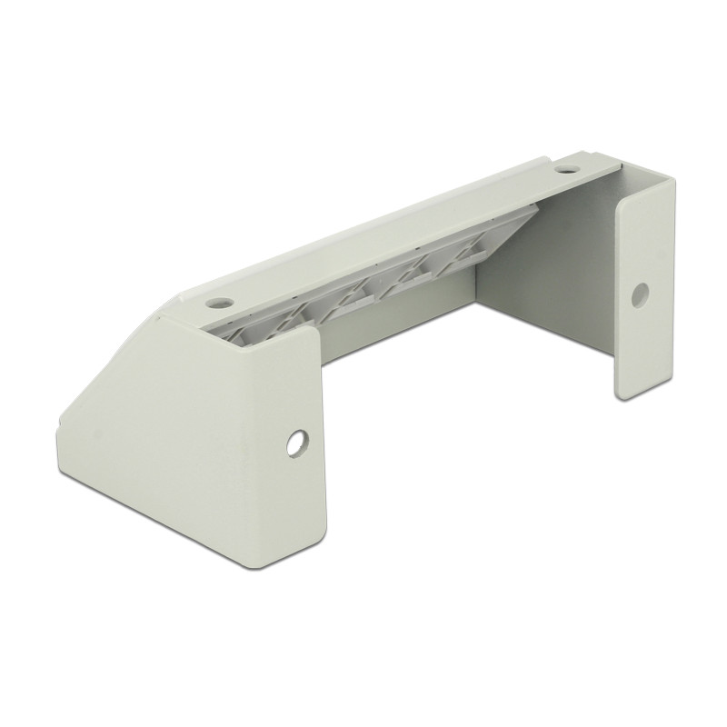 Delock Keystone Multimedia Panel 6 Port grau